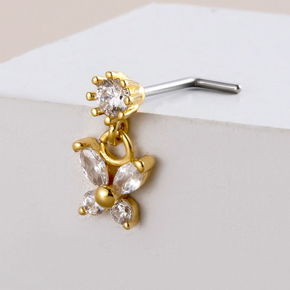 Body Jewelry Nose Studs - Fashion Stainless Steel Piercing Nose Studs