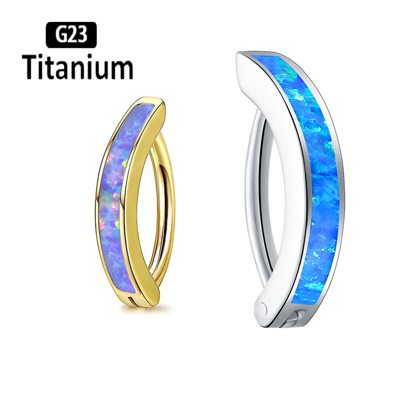 Belly Bar Titanium - 1PC 14G Implant Grade G23 Titanium