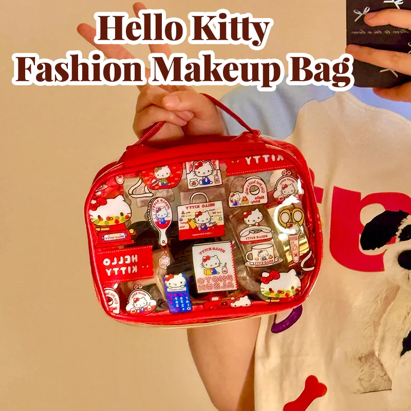 Body Jewelry Waterproof - Cute Kitty PVC Cosmetic Bag Waterproof