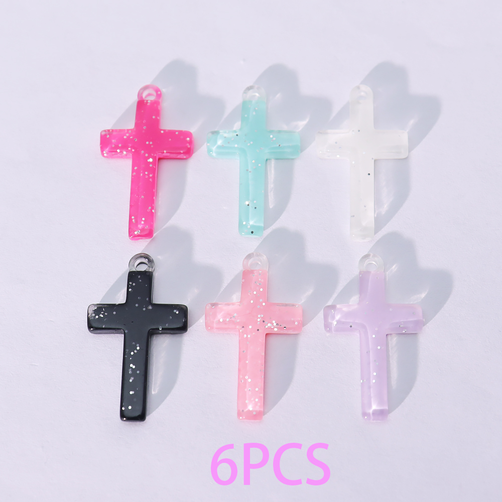 6pcs DIY earring pendant Flatb – обзор и цена Body Jewelry Y2K