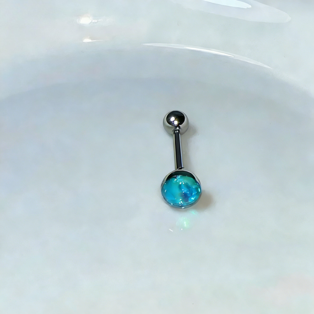 1Pc High-Quality Trendy Blue G – обзор и цена Body Jewelry High Quality