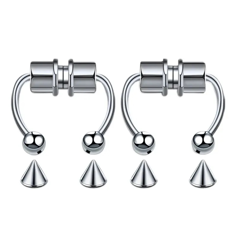 1/2/3Pcs Fake Magnetic Nose Ri – обзор и цена Body Jewelry And Piercing