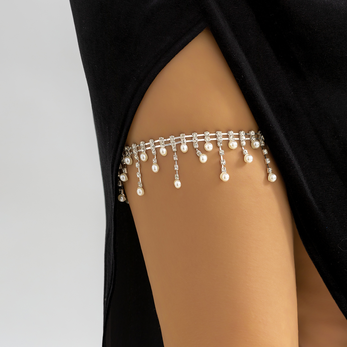 IngeSight.Z Sexy Full Rhinesto – обзор и цена Body Jewelry Thigh Chain