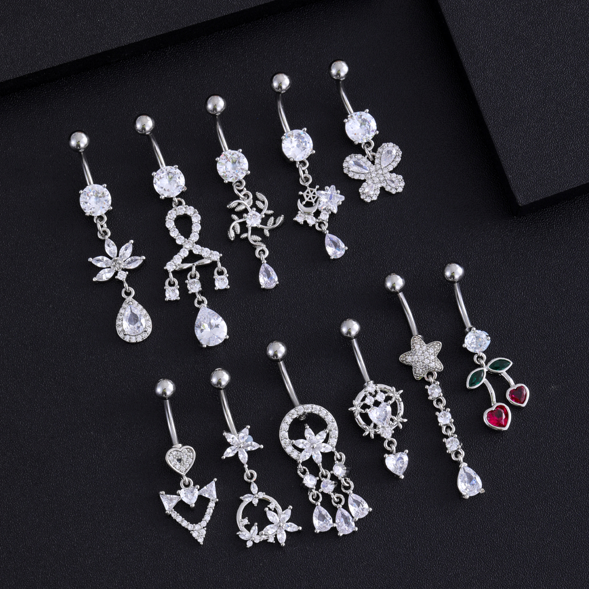 1PC Gold Color Series Belly Bu – обзор и цена Belly Bar Titanium