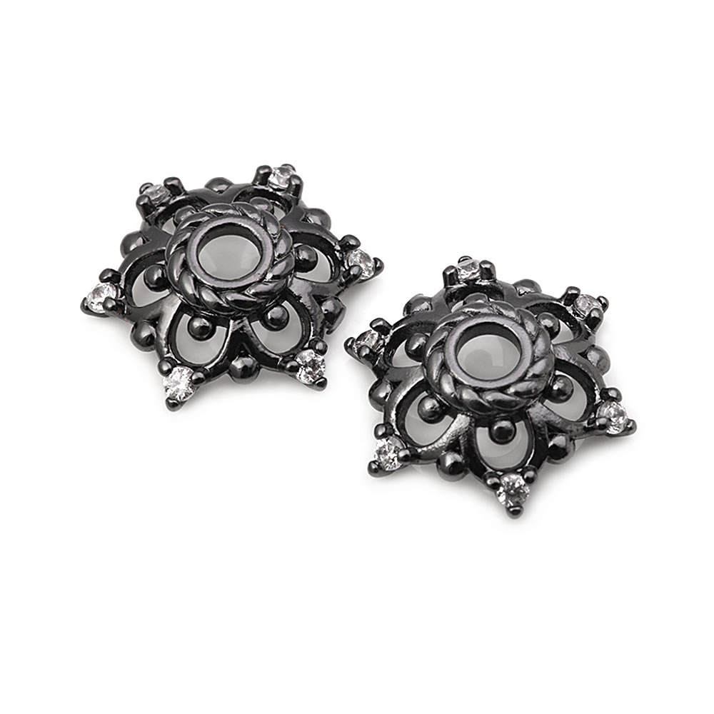 18K Gold Color Brass and Zirco – обзор и цена Body Jewelry High Quality