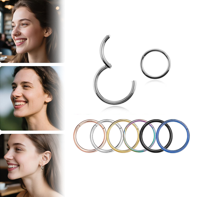 16G 316L Surgical Steel Hinged – обзор и цена Body Jewelry And Piercing