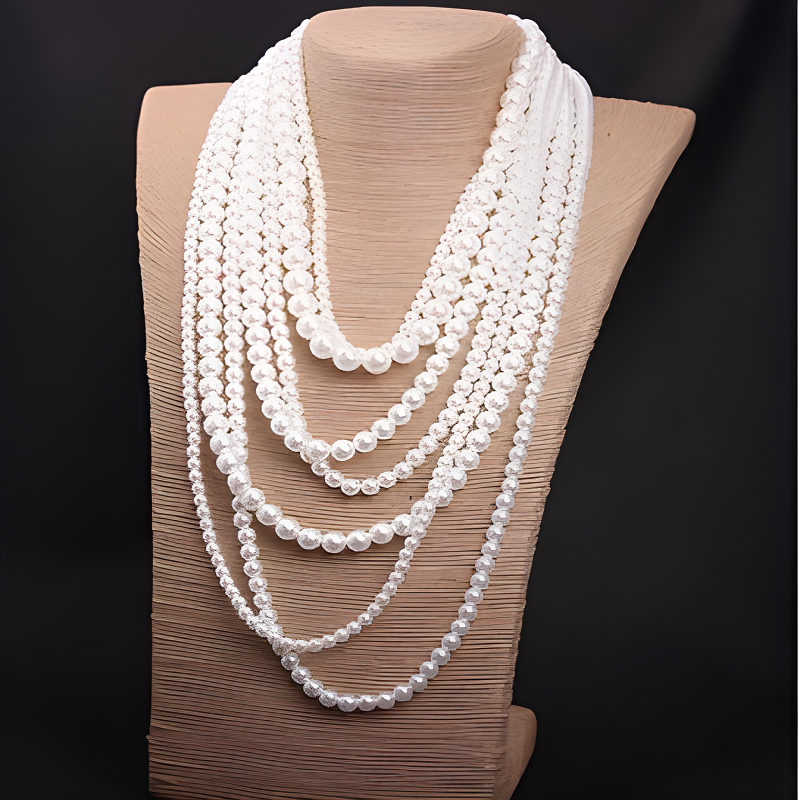 Vintage Pearl Multi-Layered Bo – обзор и цена Body Jewelry Thigh Chain