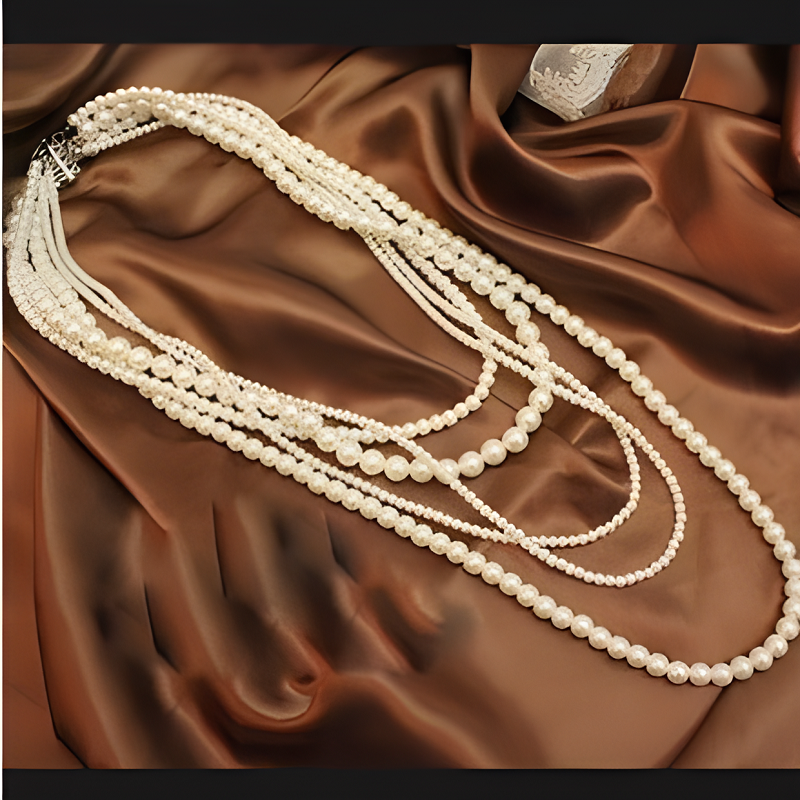 Vintage Pearl Multi-Layered Bo – обзор и цена Body Jewelry Thigh Chain