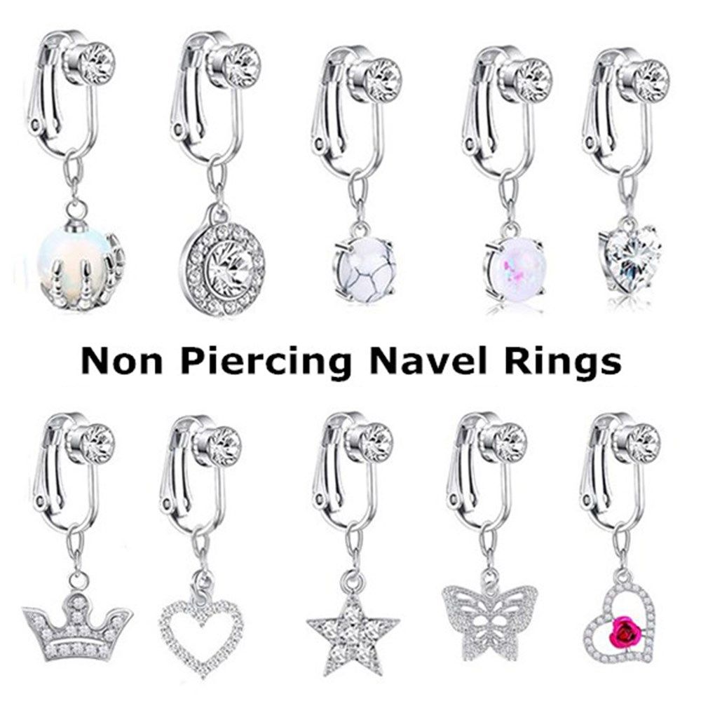 Accessories Clip On Earrings C – обзор и цена Body Jewelry And Piercing