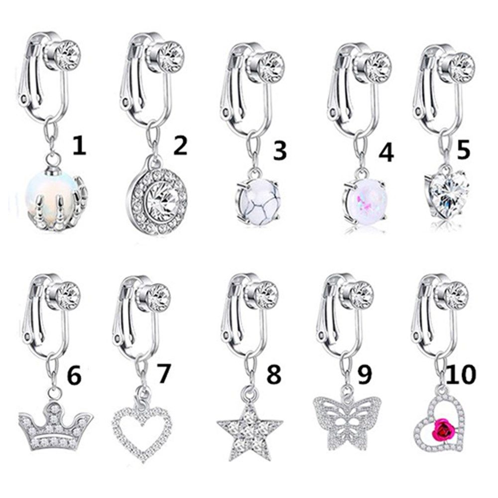 Accessories Clip On Earrings C – обзор и цена Body Jewelry And Piercing