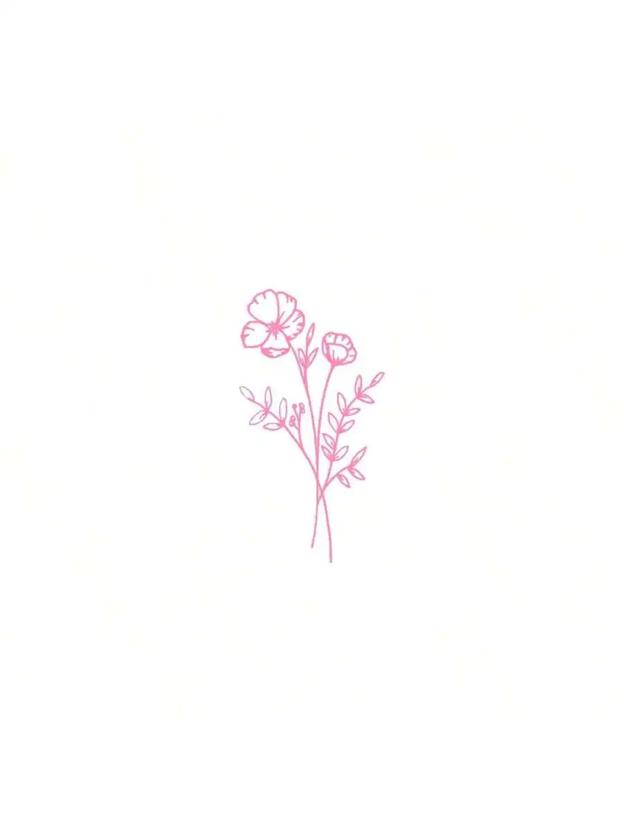 1pc Wild Flower Car Sticker, S – обзор и цена Body Jewelry And Piercing