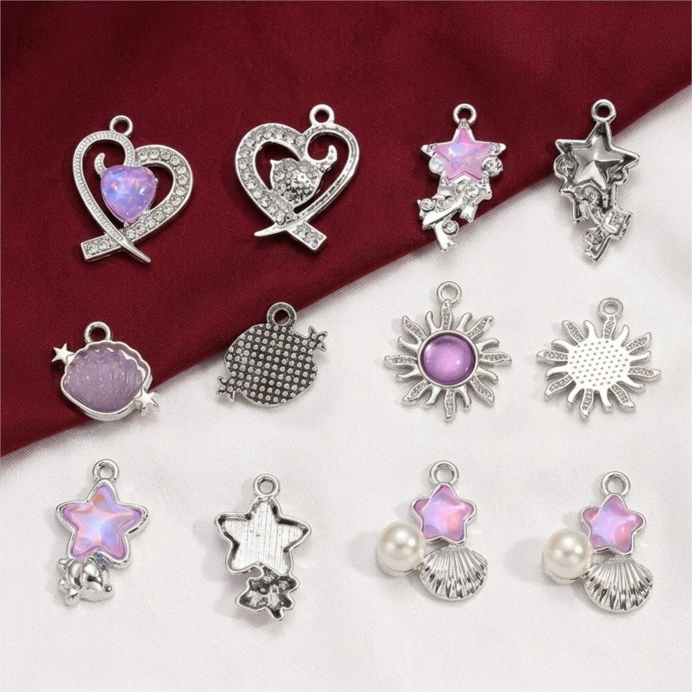 10Pcs Mix Y2K Styles Crystal G – обзор и цена Body Jewelry Y2K