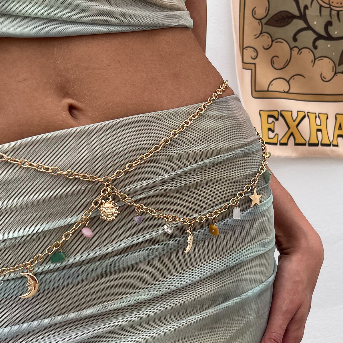 Boho Star Moon Sun Pendant Wai – обзор и цена Body Jewellery