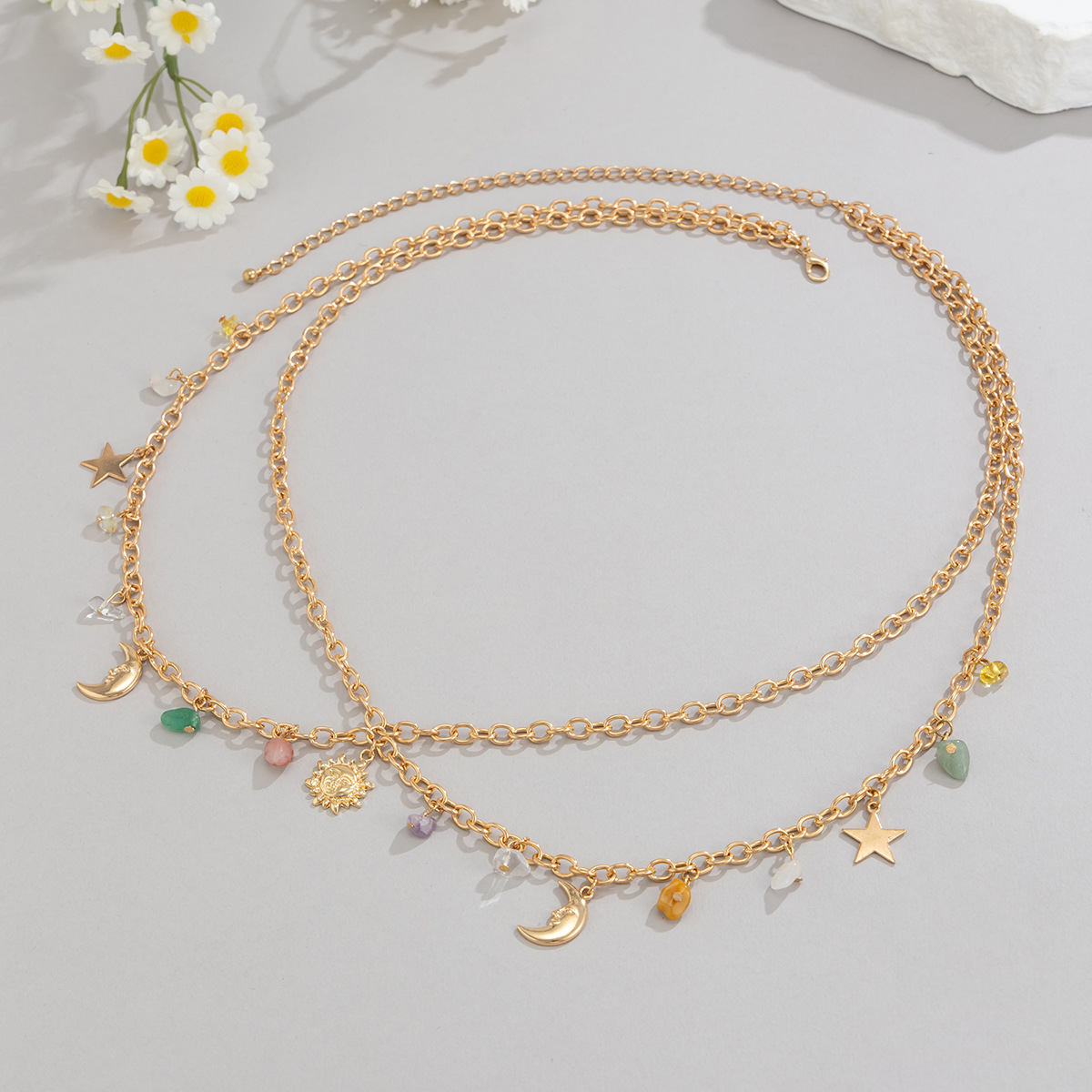 Boho Star Moon Sun Pendant Wai – обзор и цена Body Jewellery