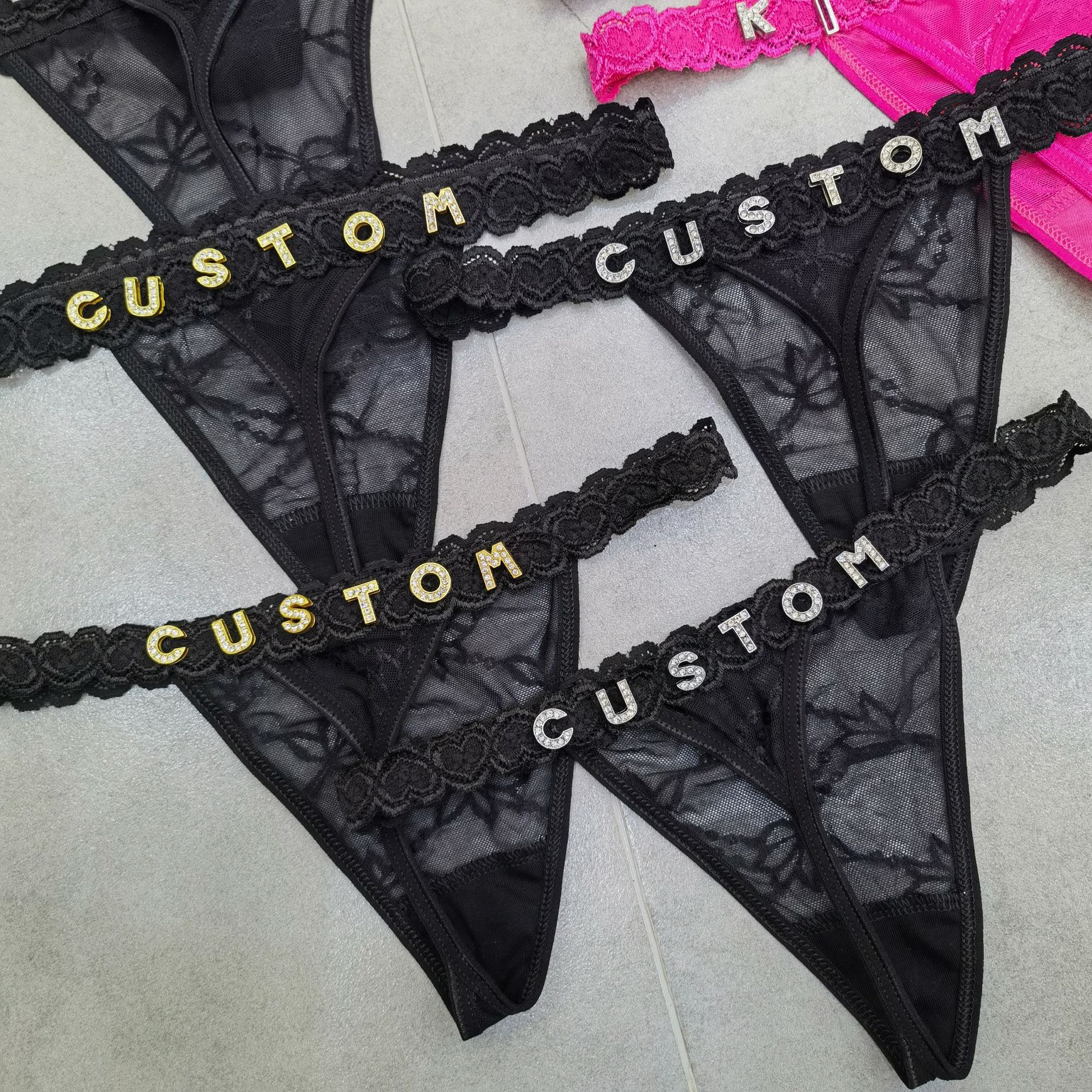 Customize Thongs Crystal Name  – обзор и цена Body Jewelry Waist