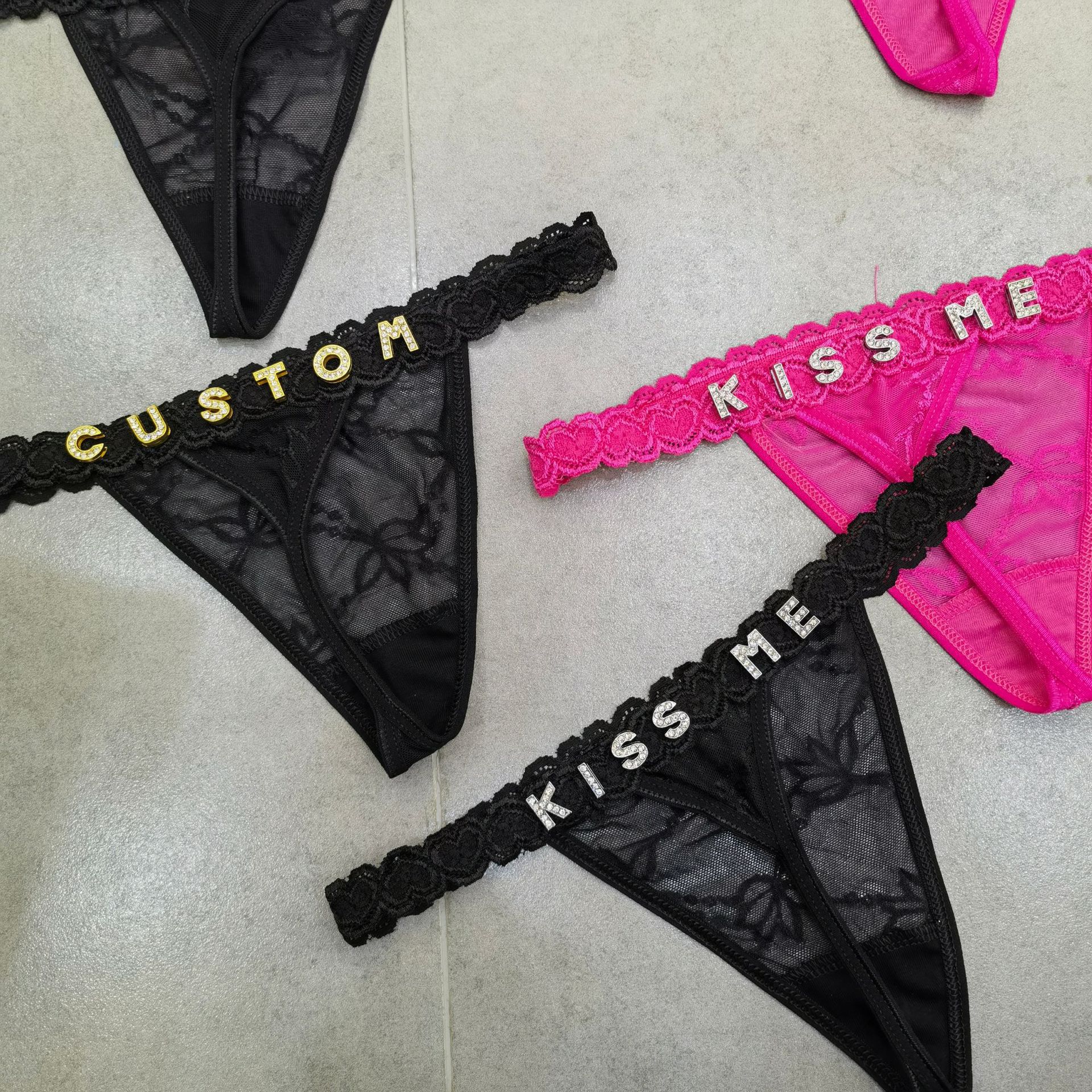 Customize Thongs Crystal Name  – обзор и цена Body Jewelry Waist