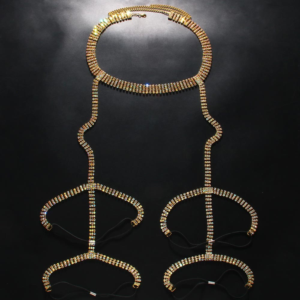 Stonefans Rhinestone Thigh Gar – обзор и цена Body Jewelry Thigh Chain