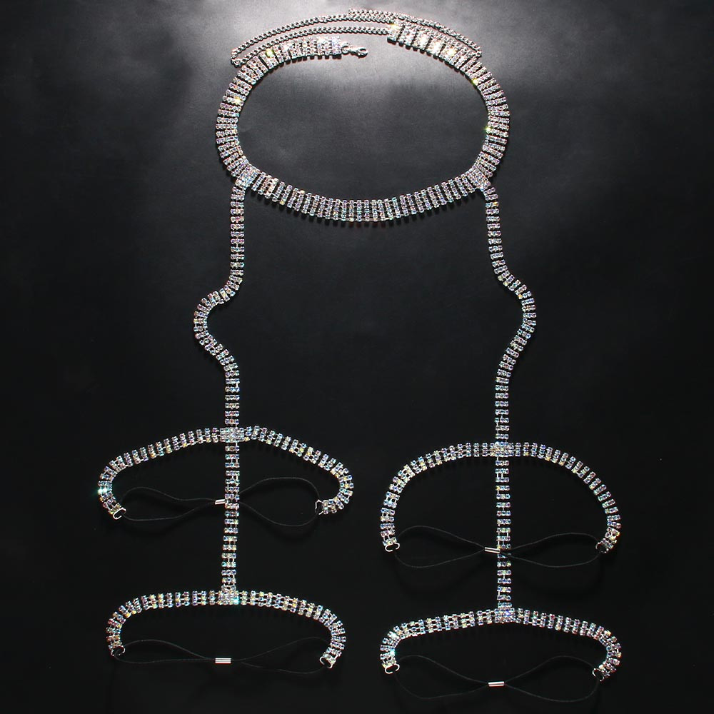Stonefans Rhinestone Thigh Gar – обзор и цена Body Jewelry Thigh Chain