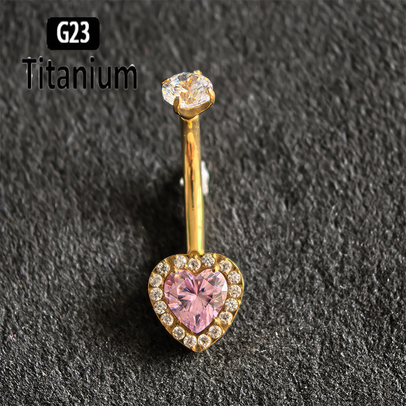 ASTM F136 G23 Titanium Crystal – обзор и цена Belly Bar Titanium