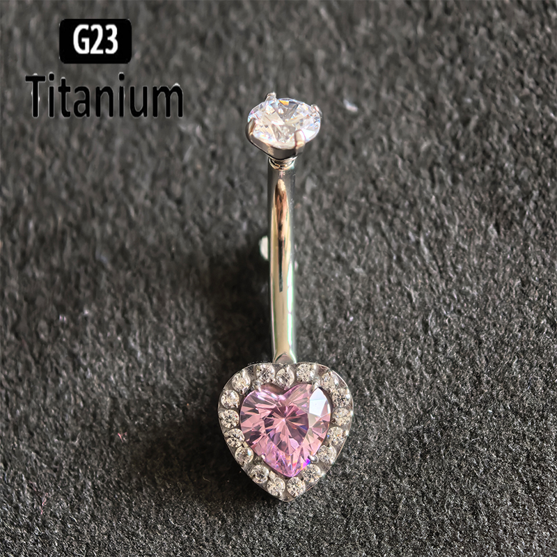 ASTM F136 G23 Titanium Crystal – обзор и цена Belly Bar Titanium