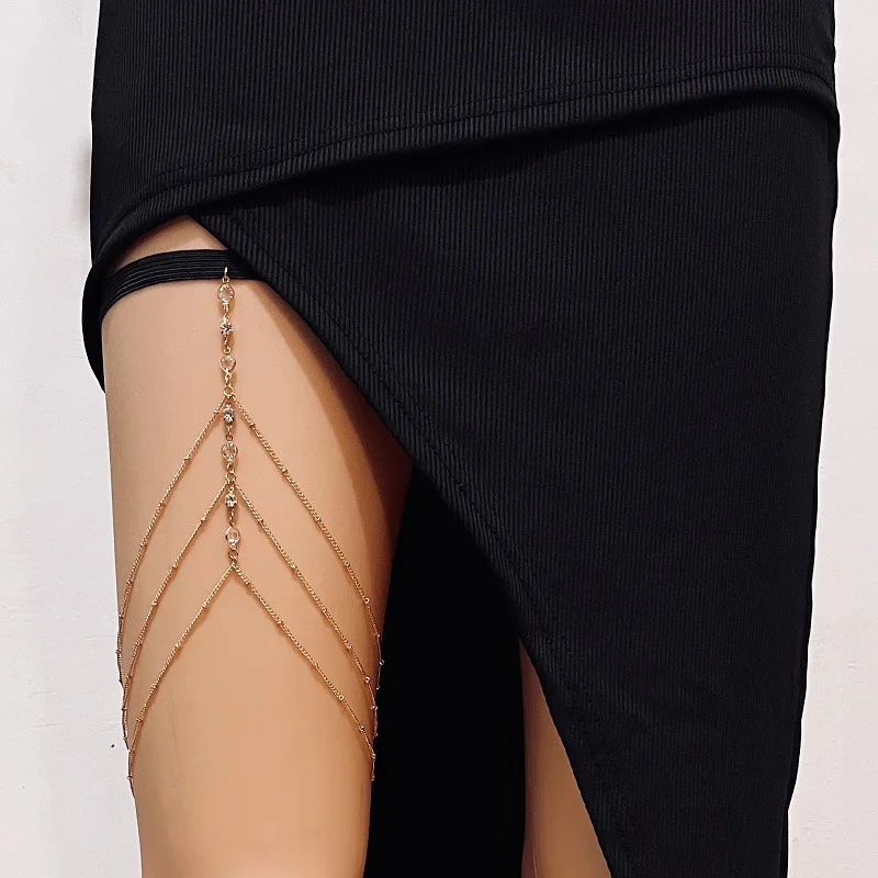 Fashion Summer Bohemian Thigh  – обзор и цена Body Jewelry Thigh Chain