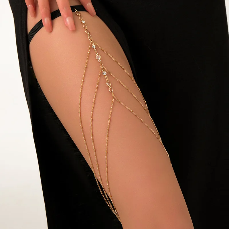 Fashion Summer Bohemian Thigh  – обзор и цена Body Jewelry Thigh Chain