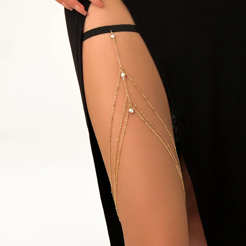 Fashion Summer Bohemian Thigh  – обзор и цена Body Jewelry Thigh Chain
