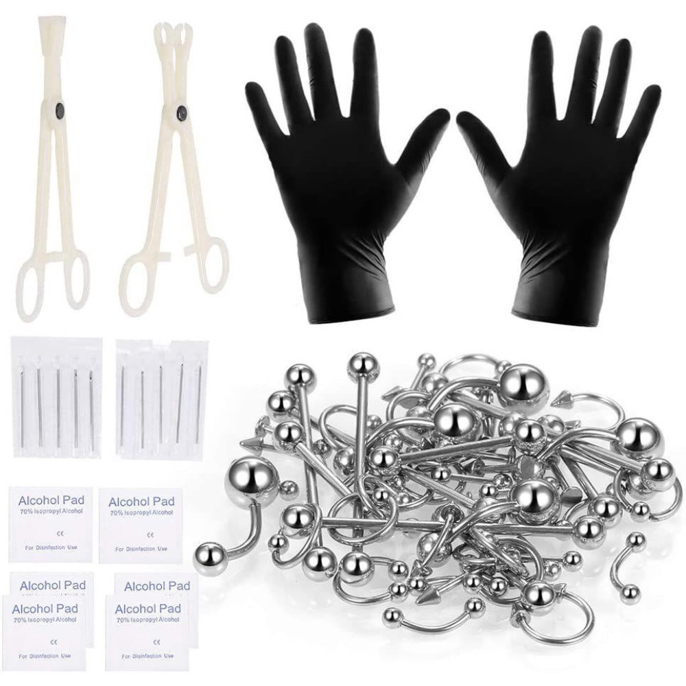 150/140/85/70/42Pcs Body Pierc – обзор и цена Body Jewelry And Piercing