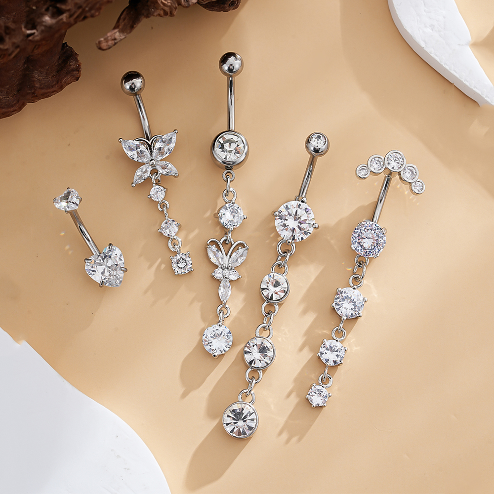 3-8pcs/lot Mixed-Style Belly B – обзор и цена Belly Bar Titanium