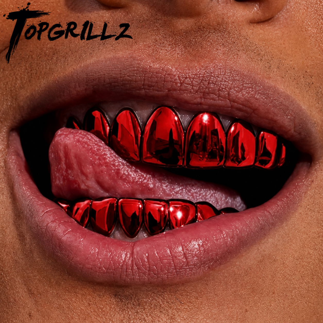 TOPGRILLZ Red Mirror Hip Hop G – обзор и цена Body Jewelry Changing Kit