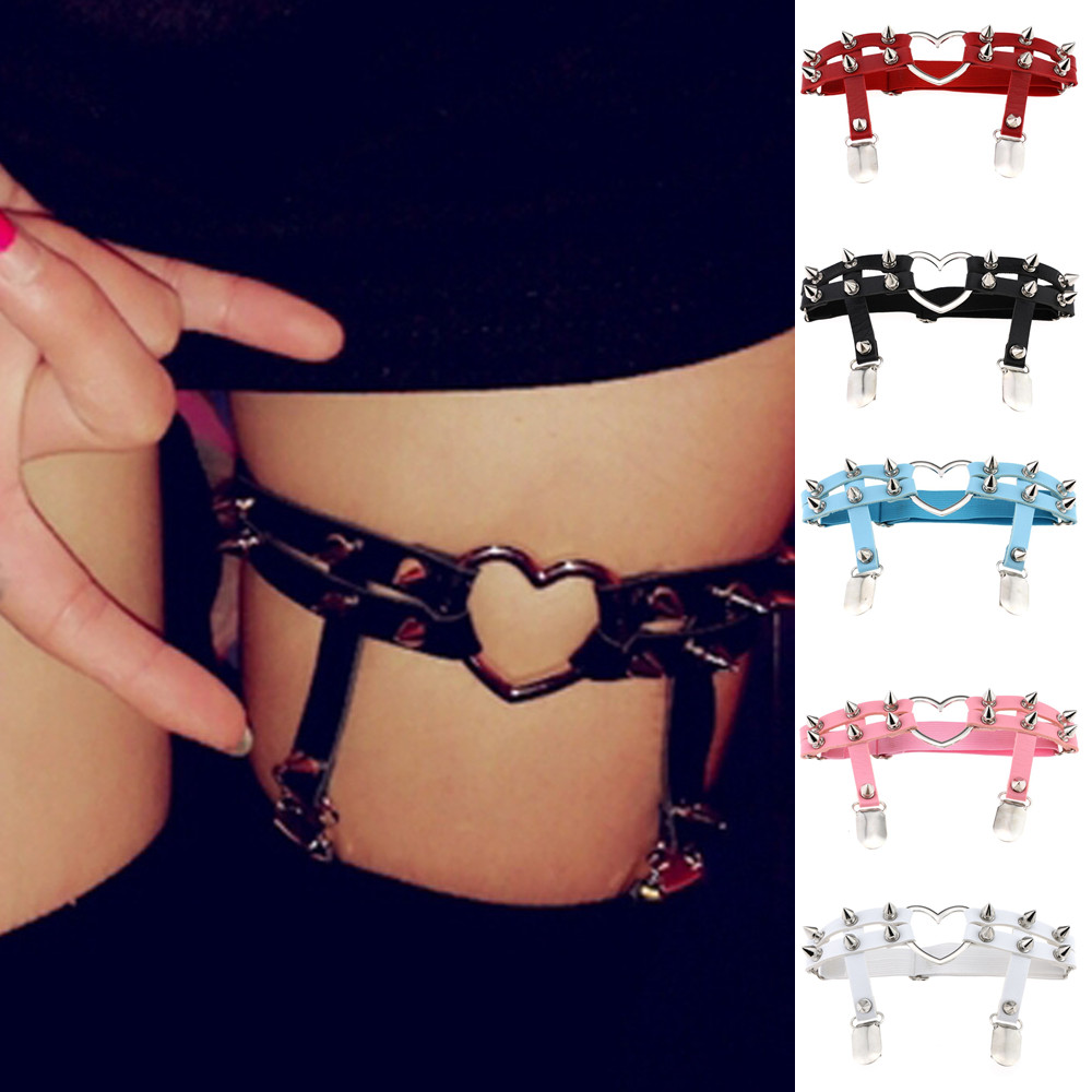 DIEZI PU Leather Elastic Garte – обзор и цена Body Jewelry Thigh Chain