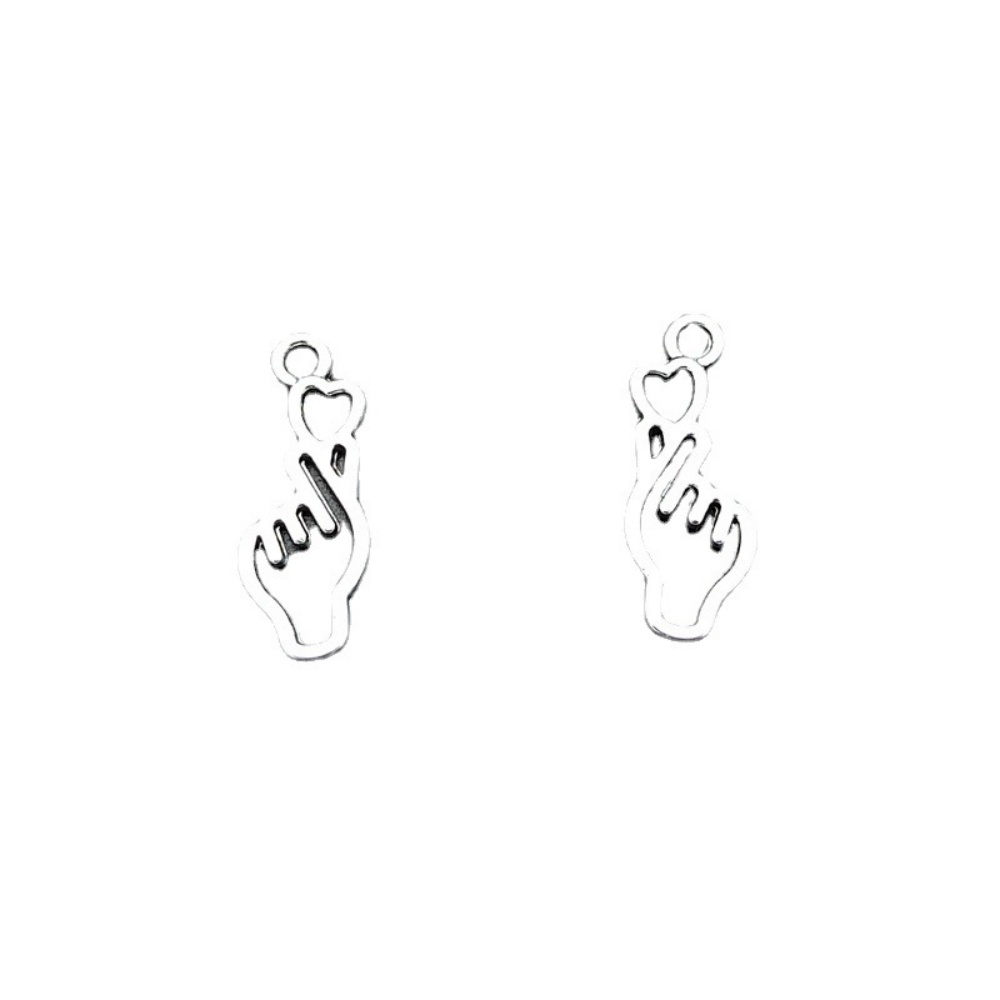 10-100pcs Finger Heart Diy Jew – обзор и цена Body Jewelry Y2K