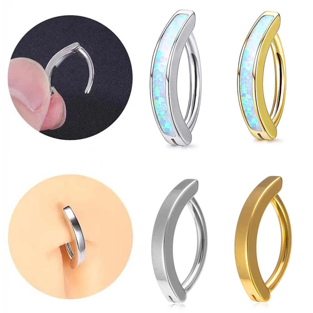 1PC G23 Titanium Belly Button  – обзор и цена Belly Bar Titanium