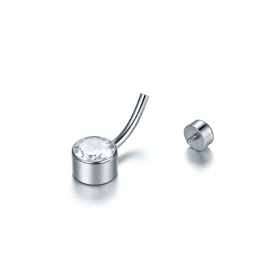 5/10Pcs Titanium Belly Button  – обзор и цена Belly Bar Titanium