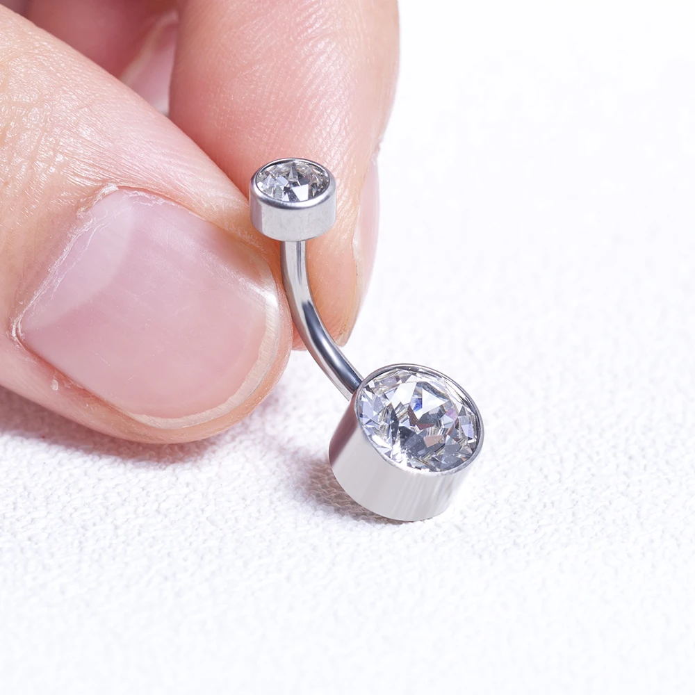 5/10Pcs Titanium Belly Button  – обзор и цена Belly Bar Titanium