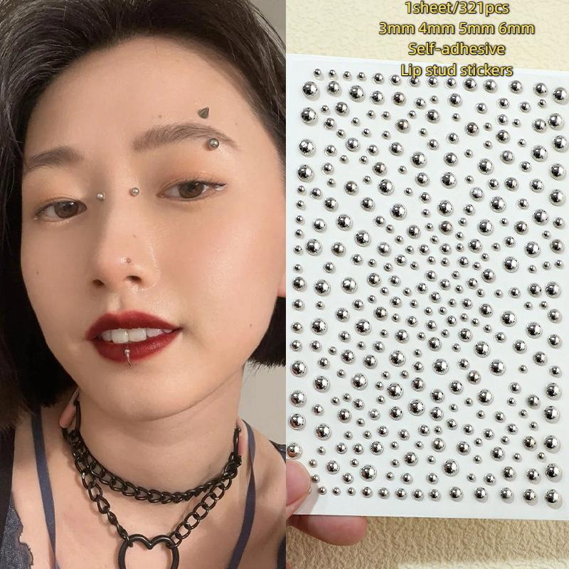 321pcs Non Piercing Lip Studs  – обзор и цена Body Jewelry And Piercing