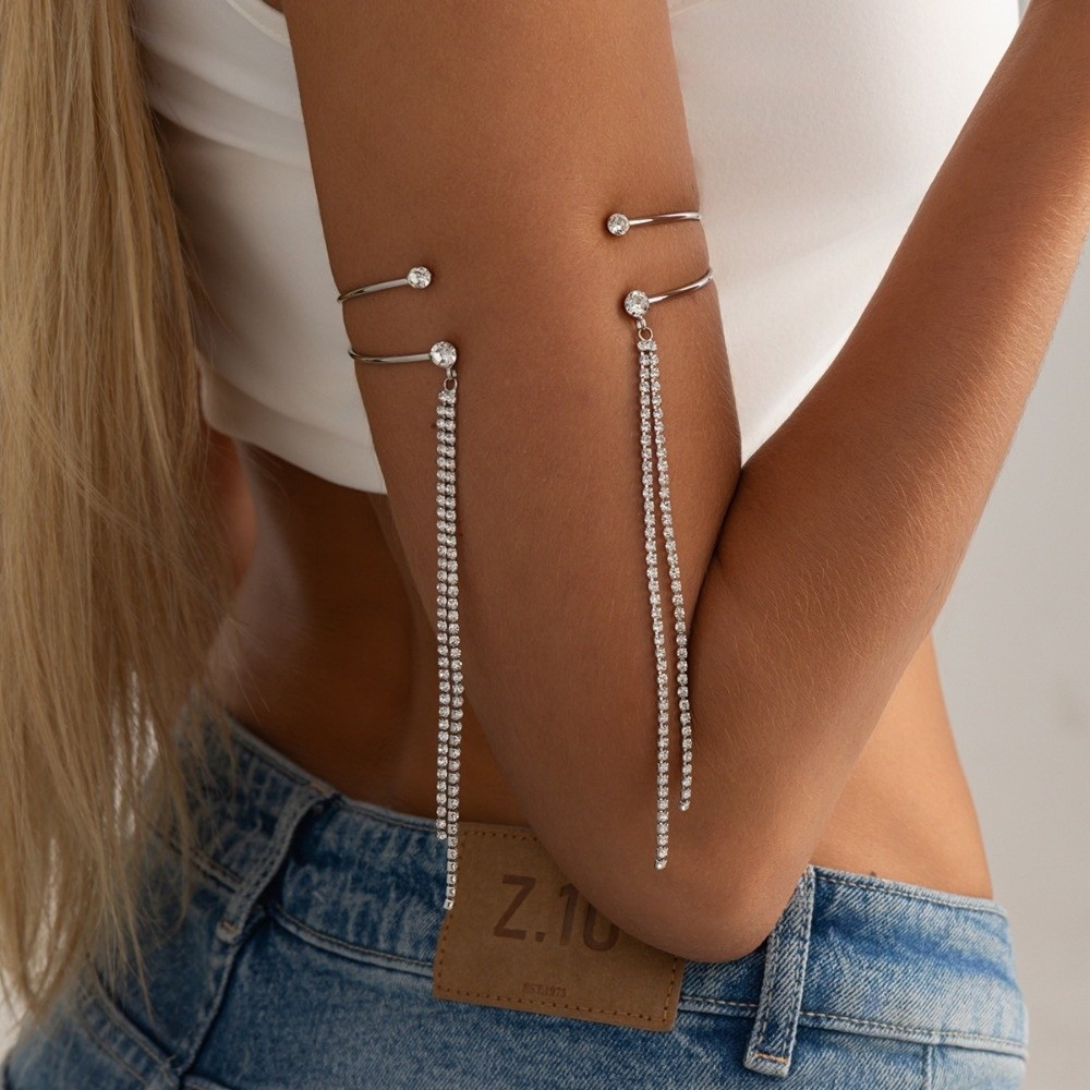 Chic Y2K Style Rhinestone Arm  – обзор и цена Body Jewelry Y2K
