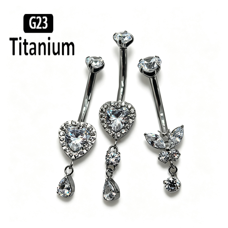 ASTM F136 Titanium Crystal Sex – обзор и цена Belly Bar Titanium