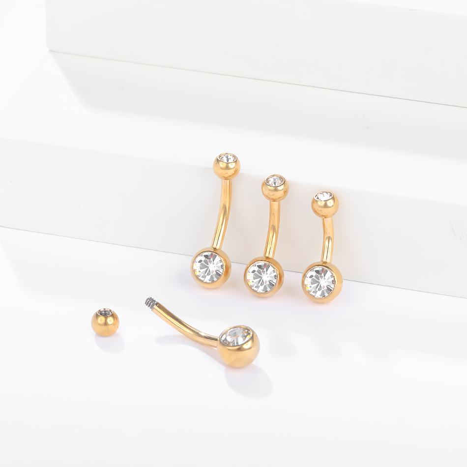 10Pcs/lot G23 Titanium Belly B – обзор и цена Belly Bar Titanium