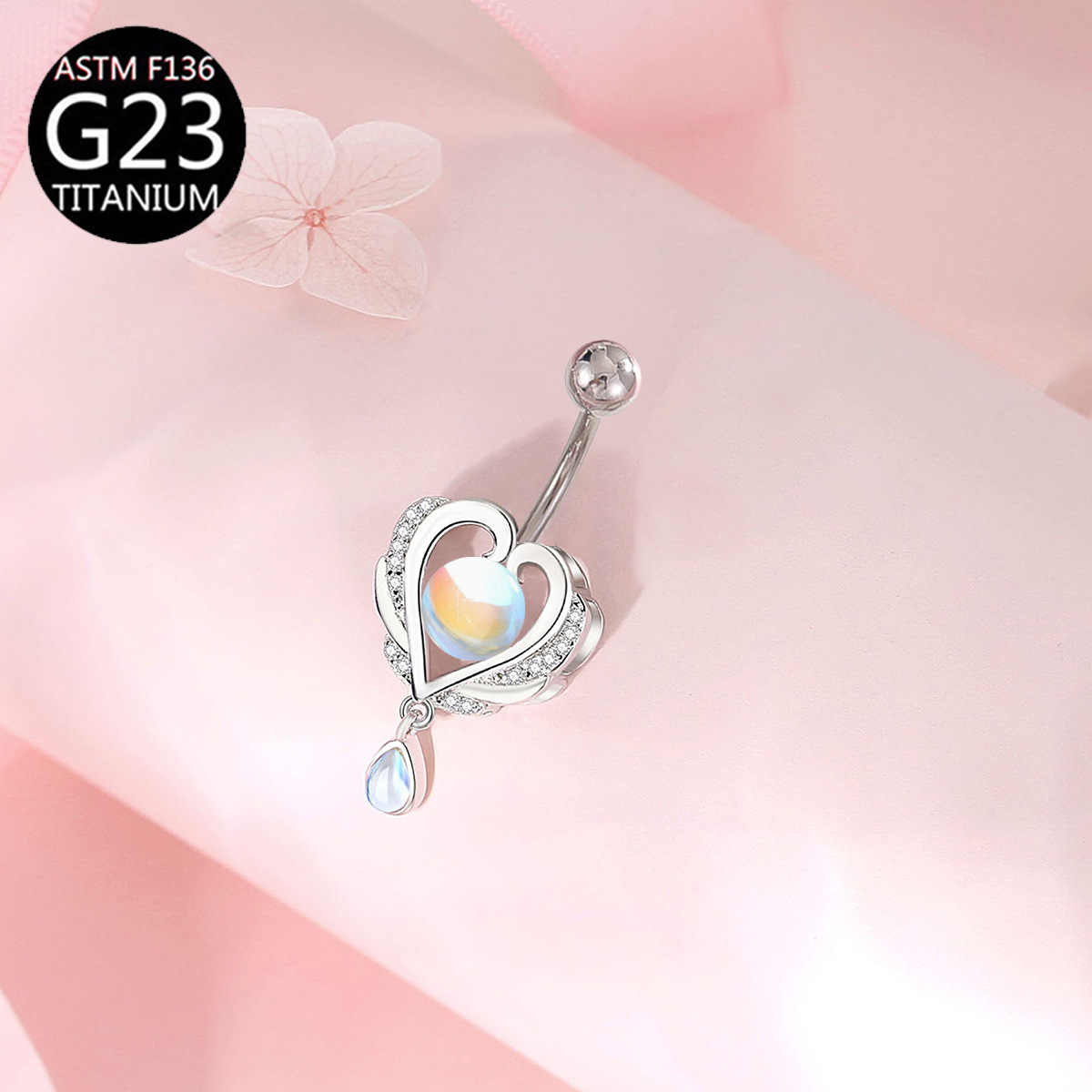 G23 Titanium Pin Belly Button  – обзор и цена Belly Bar Titanium