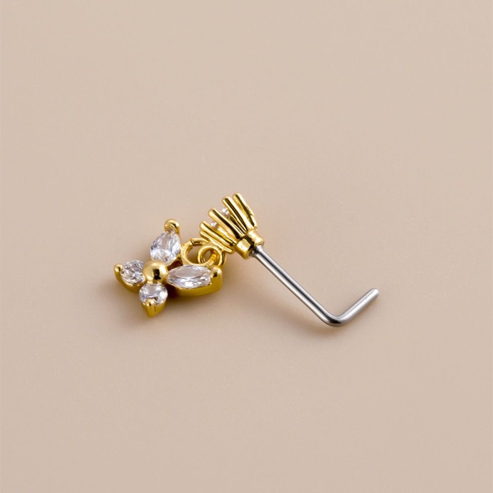 Stainless Steel Piercing Nose  – обзор и цена Body Jewelry Nose Studs
