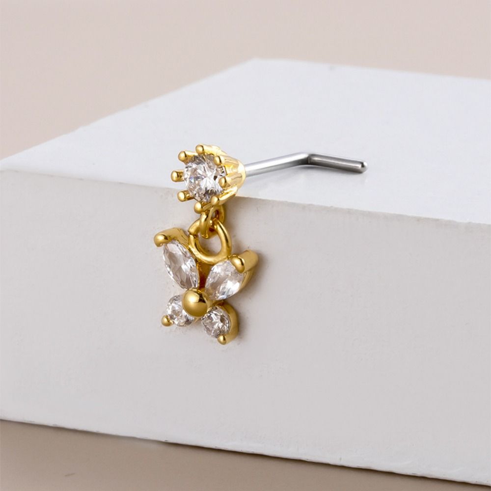 Stainless Steel Piercing Nose  – обзор и цена Body Jewelry Nose Studs