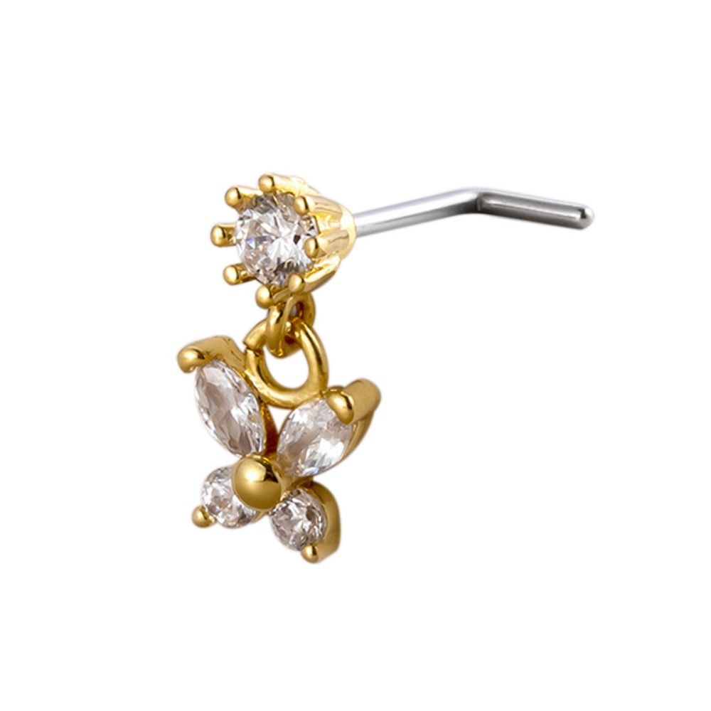 Stainless Steel Piercing Nose  – обзор и цена Body Jewelry Nose Studs