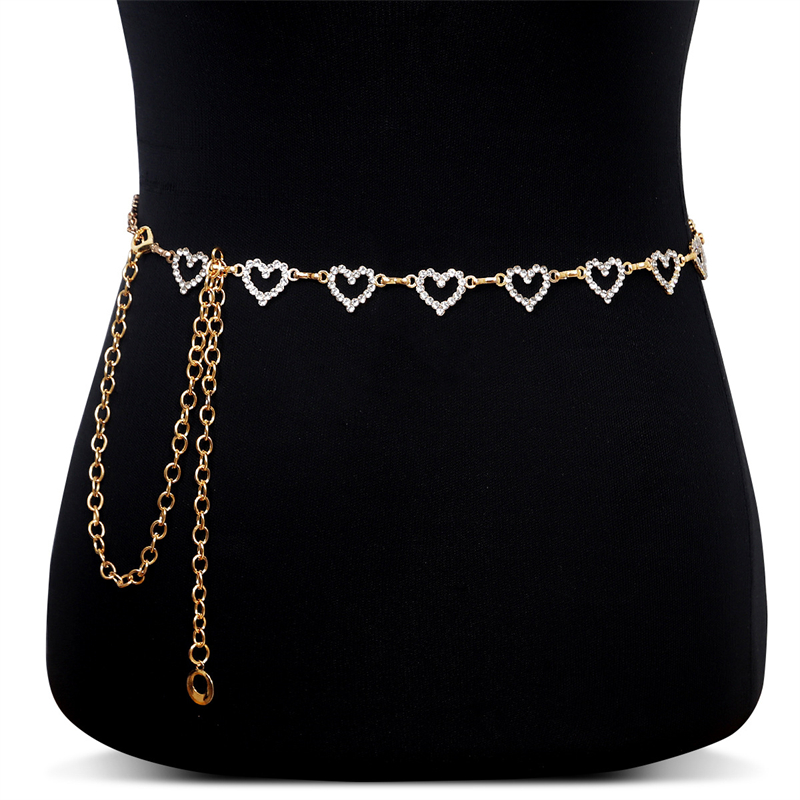 Fashion Rhinestone Heart Waist – обзор и цена Body Jewelry For Women