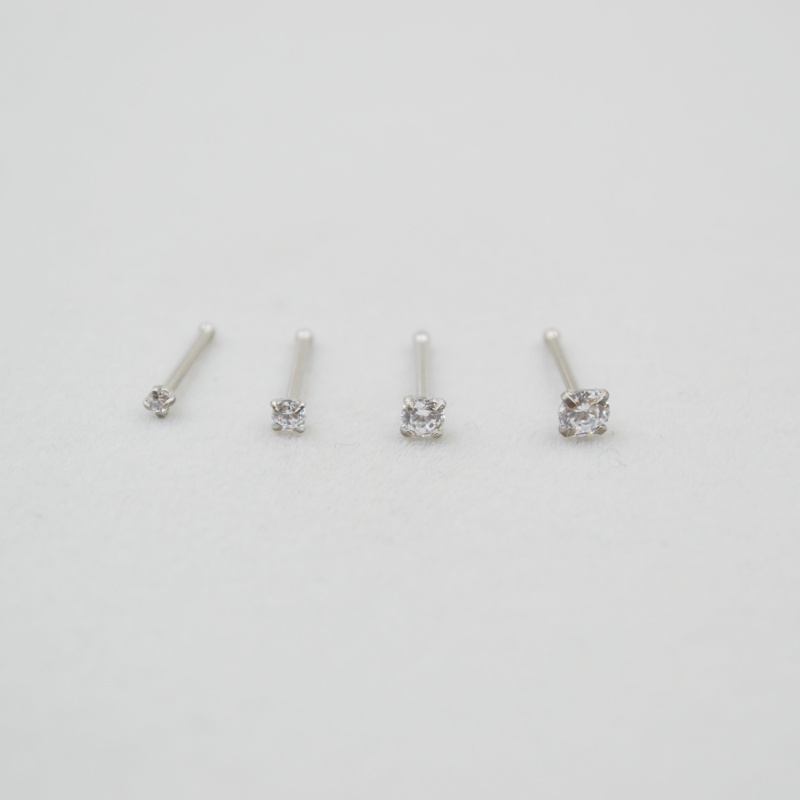 Wholesale 50pcs/Lot 20G Sliver – обзор и цена Nostril Screw Pin
