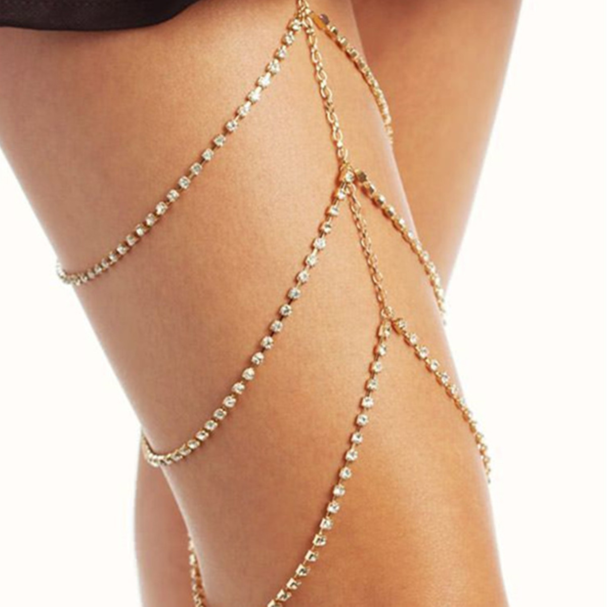 Thigh Chain Multilayer Claw Me – обзор и цена Body Jewelry Thigh Chain