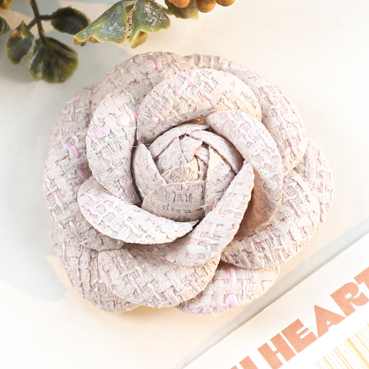 6CM Camellia Brooch for Women  – обзор и цена Body Jewelry High Quality