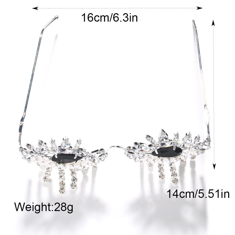 Stonefans Tassel Glasses Frame – обзор и цена Body Jewelry Y2K