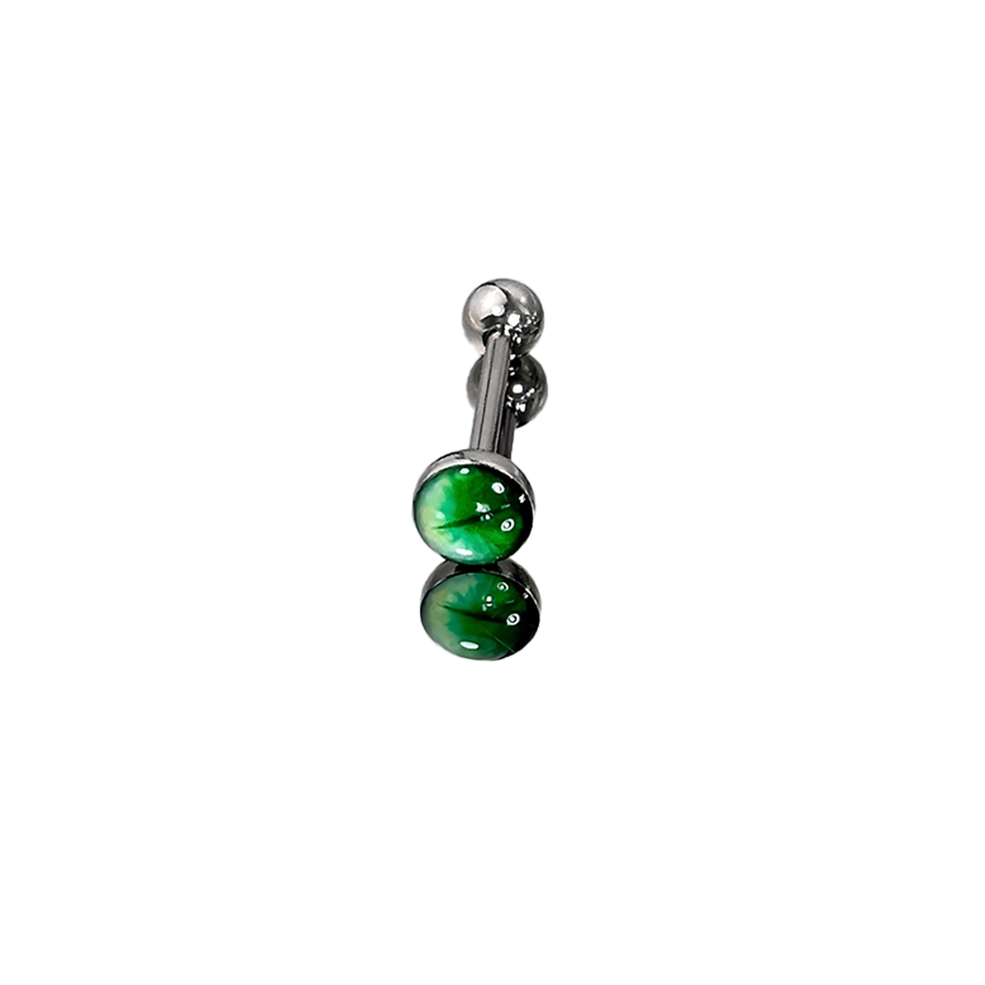 1Pc High-Quality Trendy Green  – обзор и цена Body Jewelry High Quality