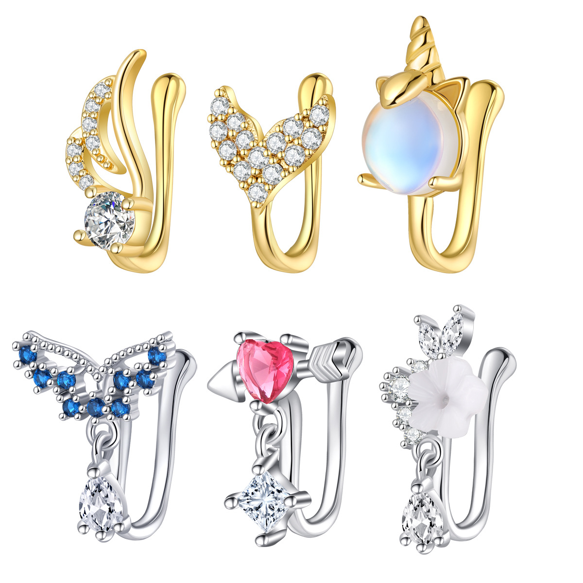 Fake Nose Piercing Jewelry Hig – обзор и цена Body Jewelry High Quality